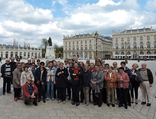 le groupe place Stanislas